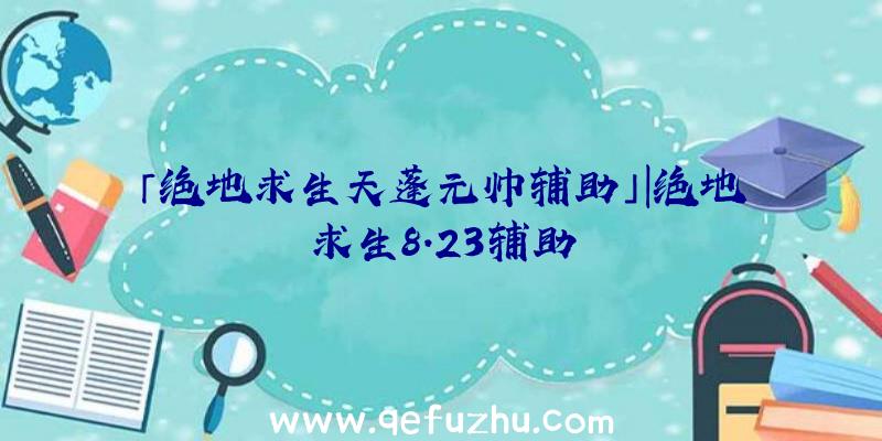 「绝地求生天蓬元帅辅助」|绝地求生8.23辅助